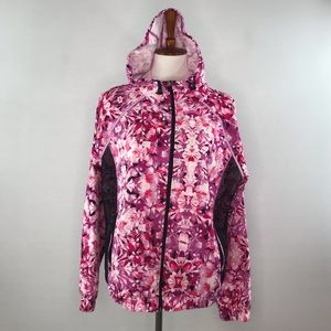 Champion Full Zip Hooded Windbreaker Size XL